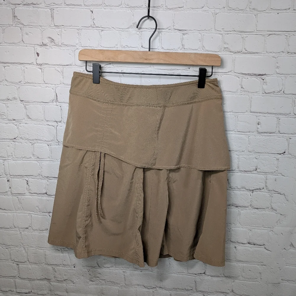 Athleta Tan Asymmetrical Skort - Picture 2 of 10